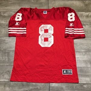 Vintage Starter San Francisco 49ers Steve Young Football Jersey Uniform Size XL